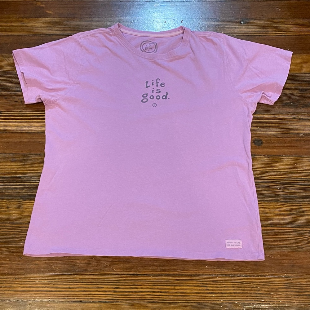 Women’s Life is good. Lavender Tee